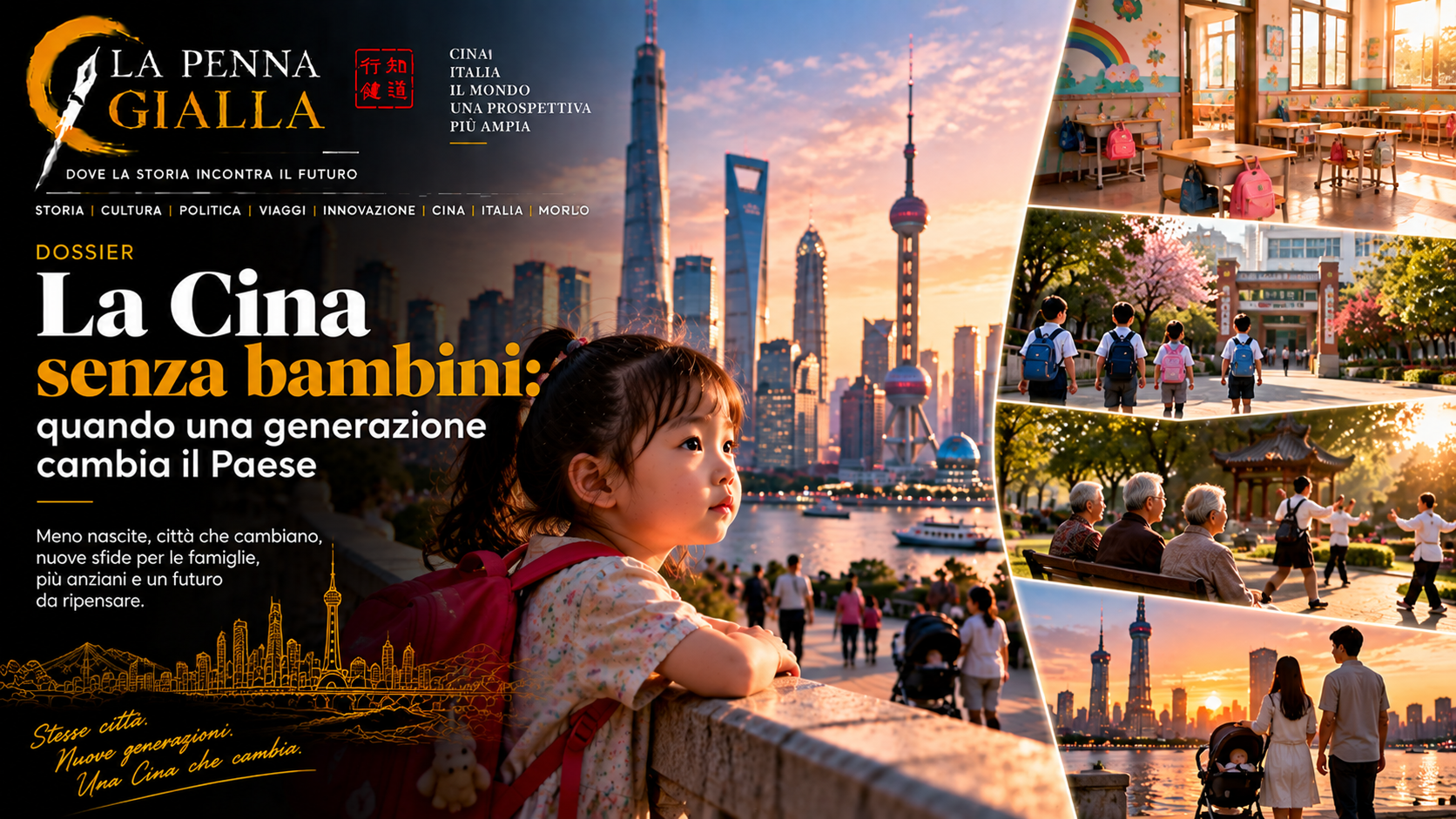 La Cina senza bambini: quando una generazione cambia il Paese